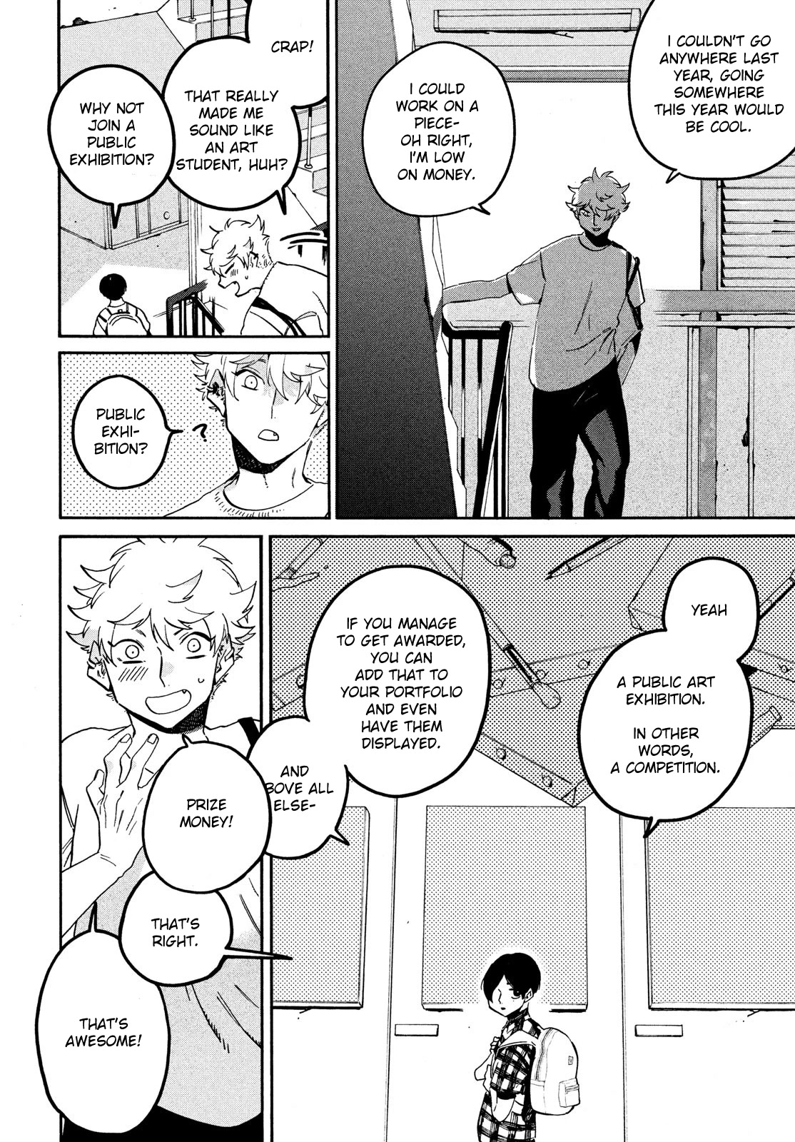 Blue Period. Chapter 55 page 10 - Chapter 55: Summer Vacation pt. 1