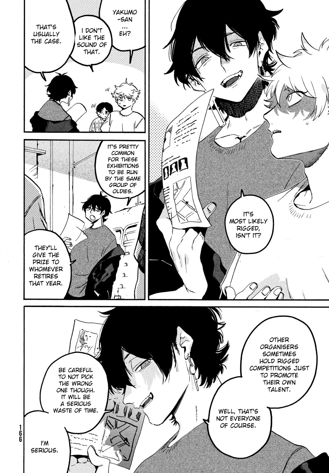 Blue Period. Chapter 55 page 12 - Chapter 55: Summer Vacation pt. 1