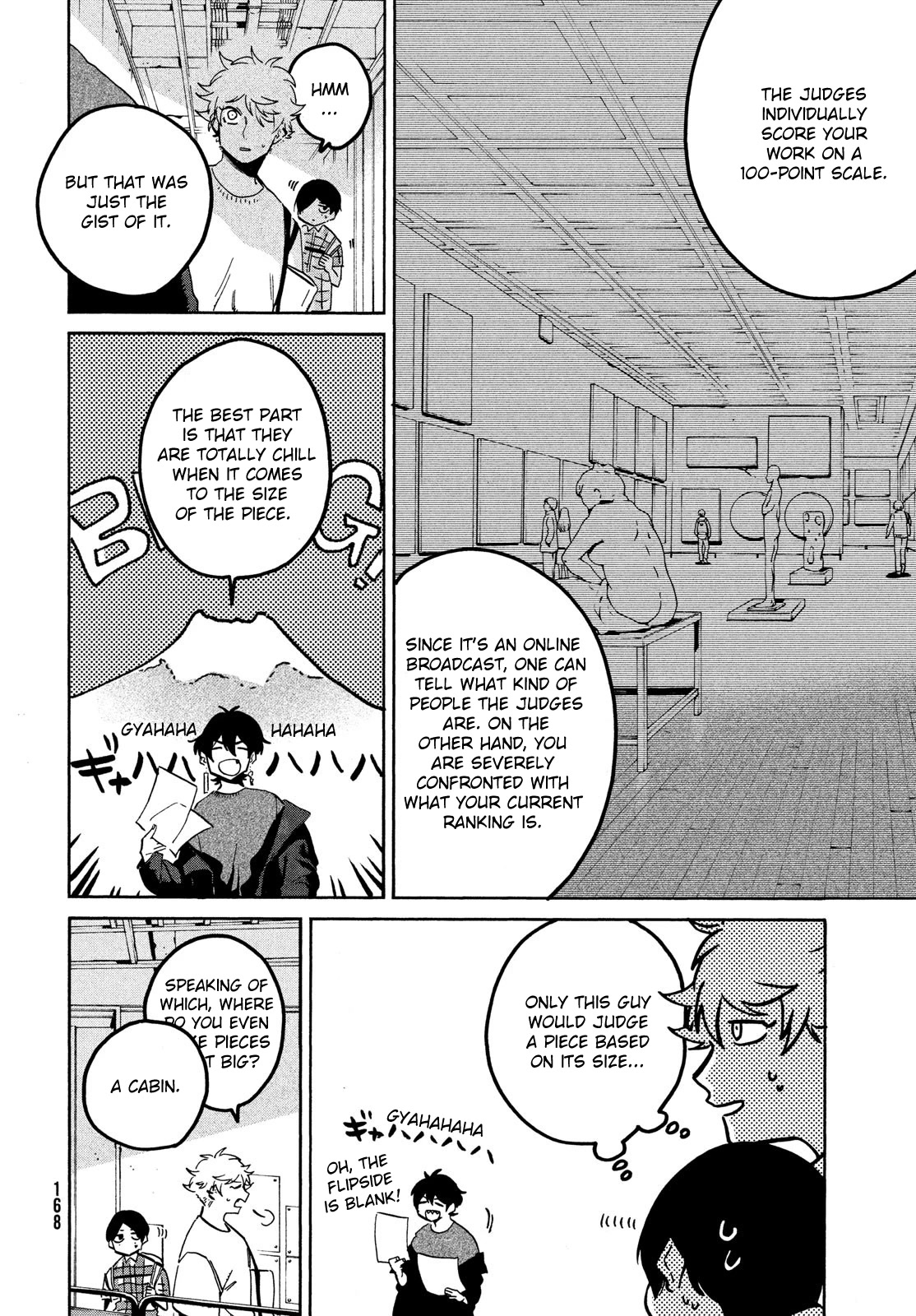 Blue Period. Chapter 55 page 14 - Chapter 55: Summer Vacation pt. 1