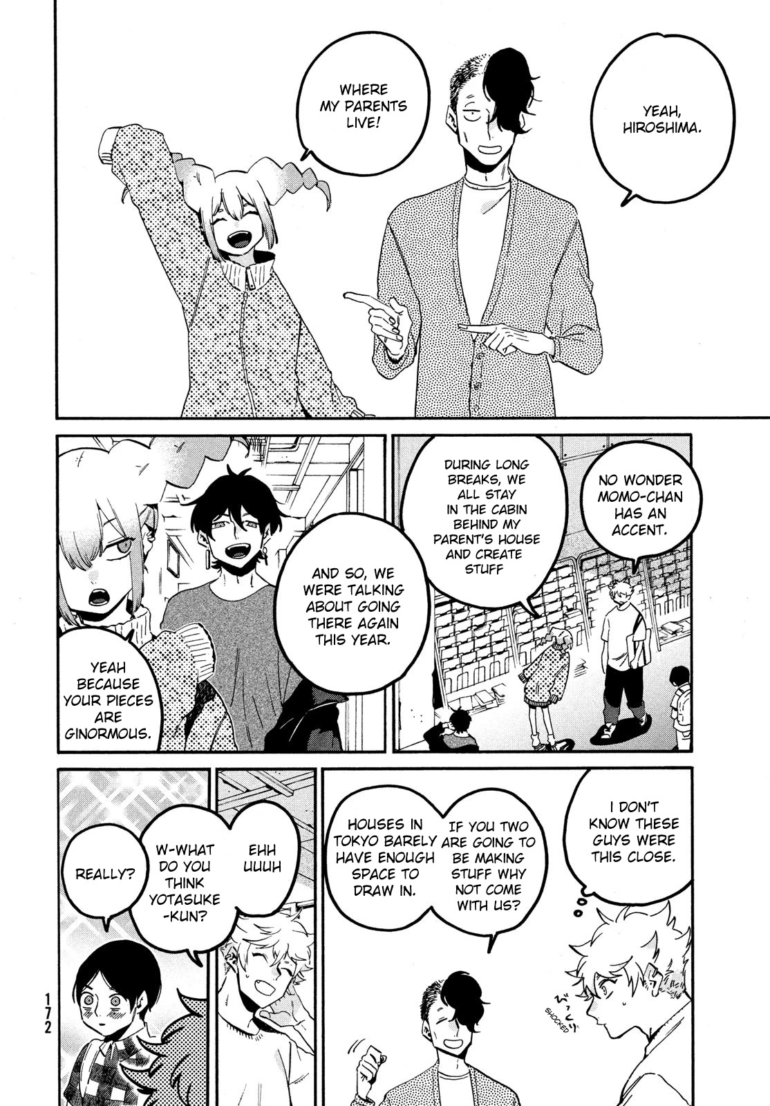 Blue Period. Chapter 55 page 18 - Chapter 55: Summer Vacation pt. 1