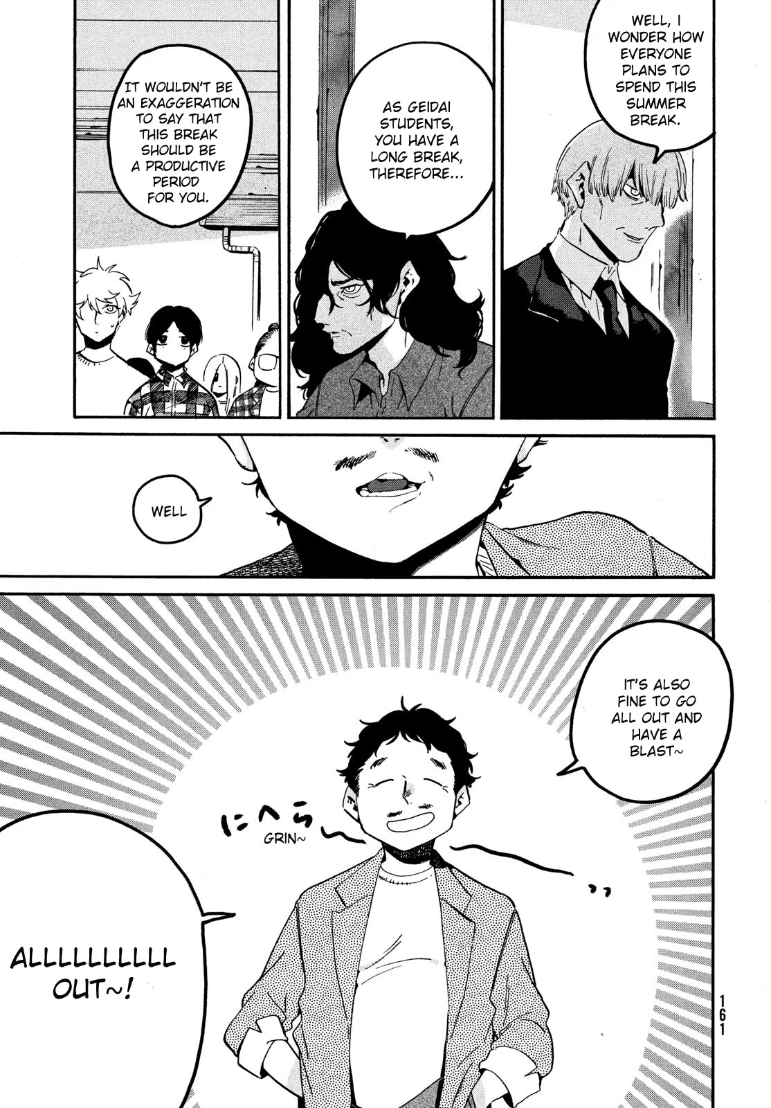 Blue Period. Chapter 55 page 7 - Chapter 55: Summer Vacation pt. 1