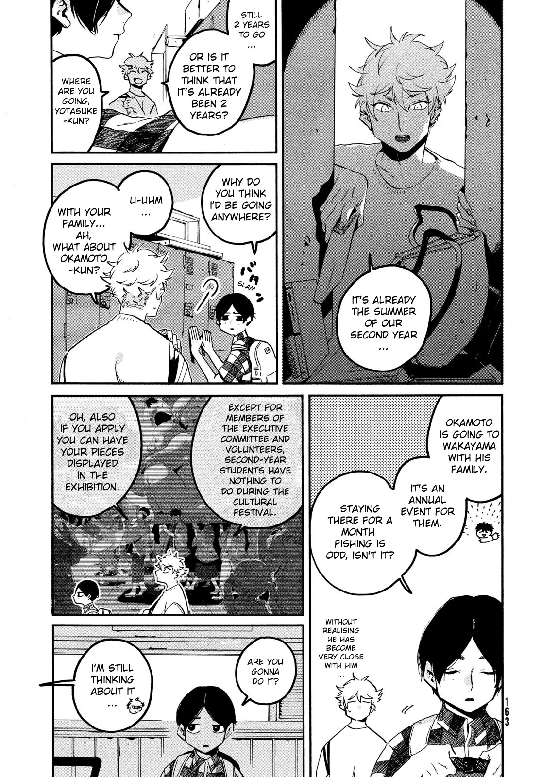 Blue Period. Chapter 55 page 9 - Chapter 55: Summer Vacation pt. 1
