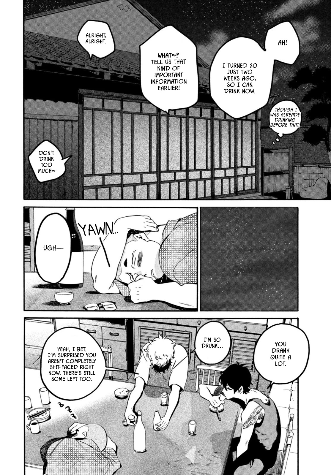 Blue Period. Chapter 56 page 35 - Chapter 56: Summer Vacation pt. 2