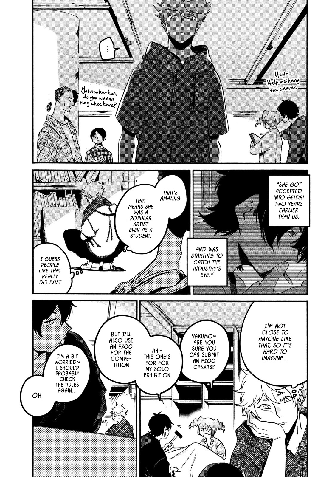 Blue Period. Chapter 57 page 12 - Chapter 57: Summer Vacation pt.3