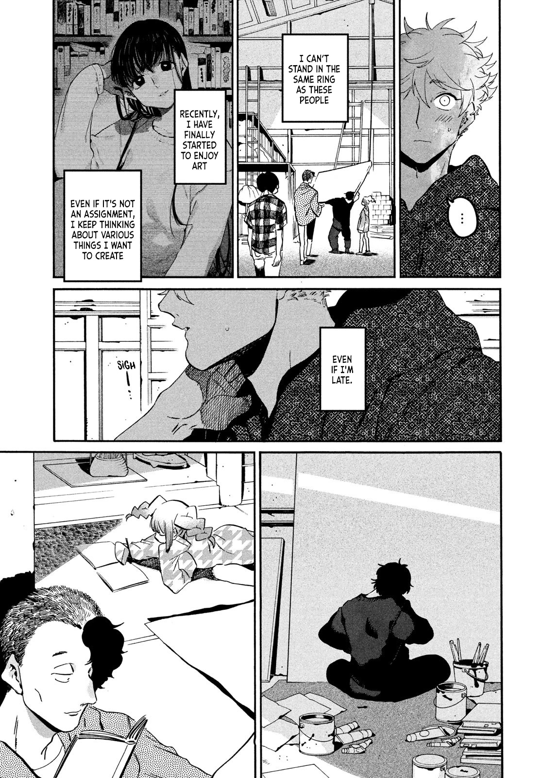 Blue Period. Chapter 57 page 22 - Chapter 57: Summer Vacation pt.3