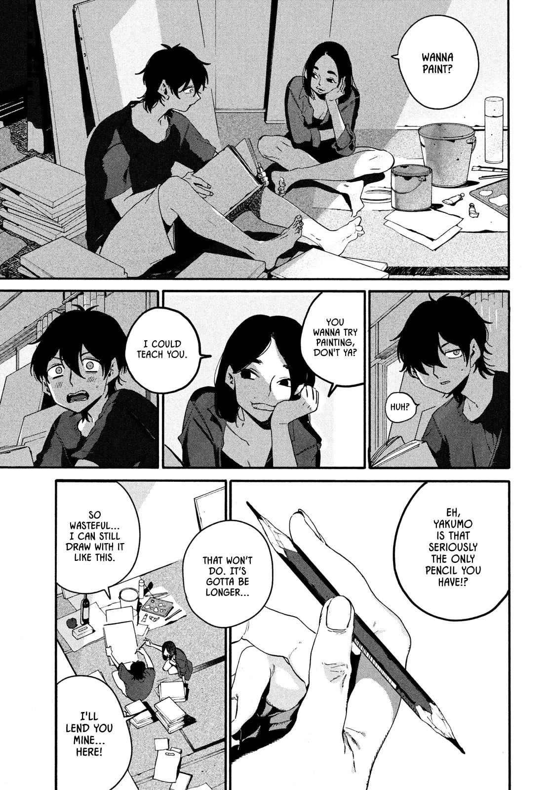 Blue Period. Chapter 59 page 22 - Chapter 59: Summer Vacation pt. 5