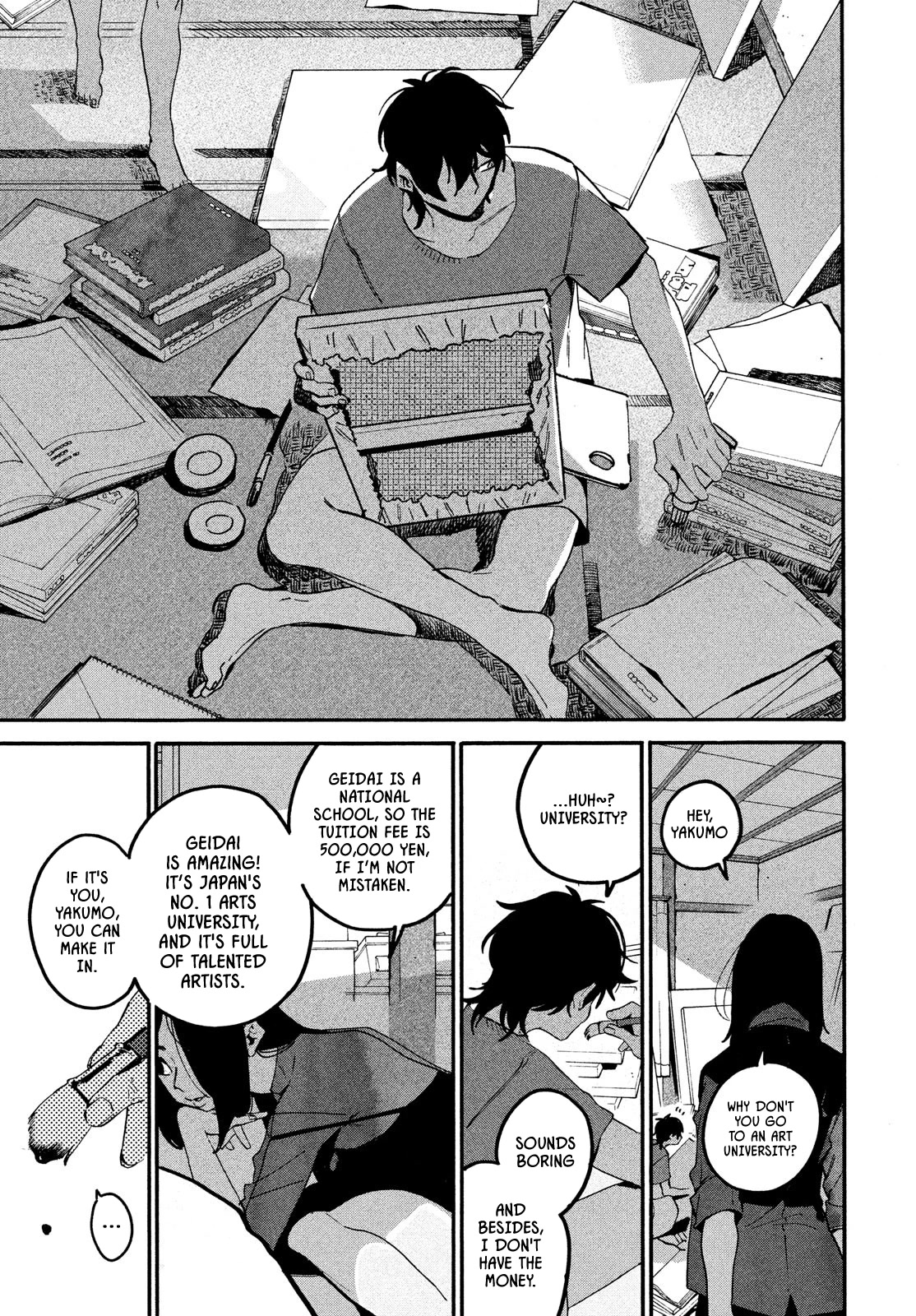 Blue Period. Chapter 59 page 24 - Chapter 59: Summer Vacation pt. 5