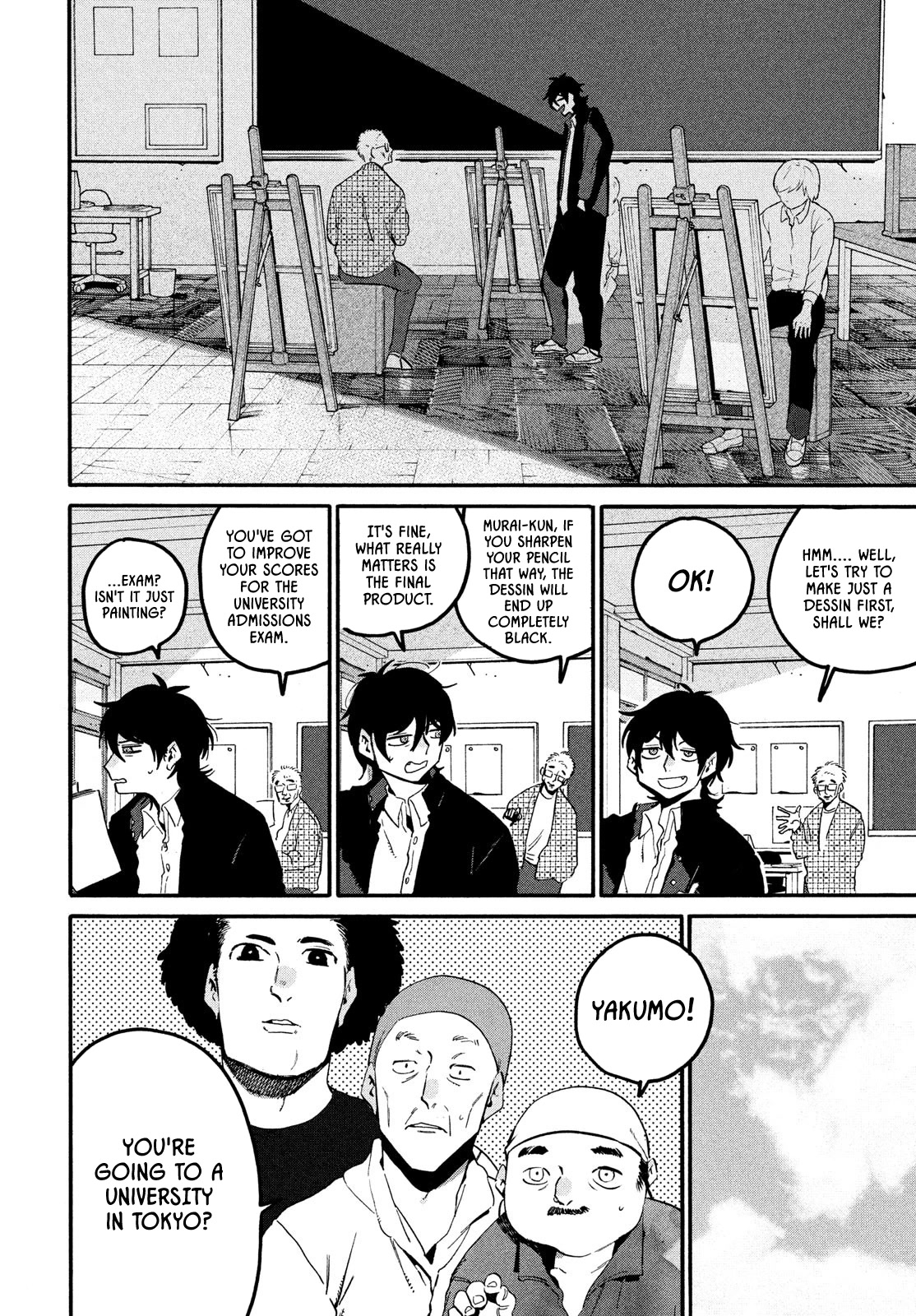 Blue Period. Chapter 59 page 27 - Chapter 59: Summer Vacation pt. 5
