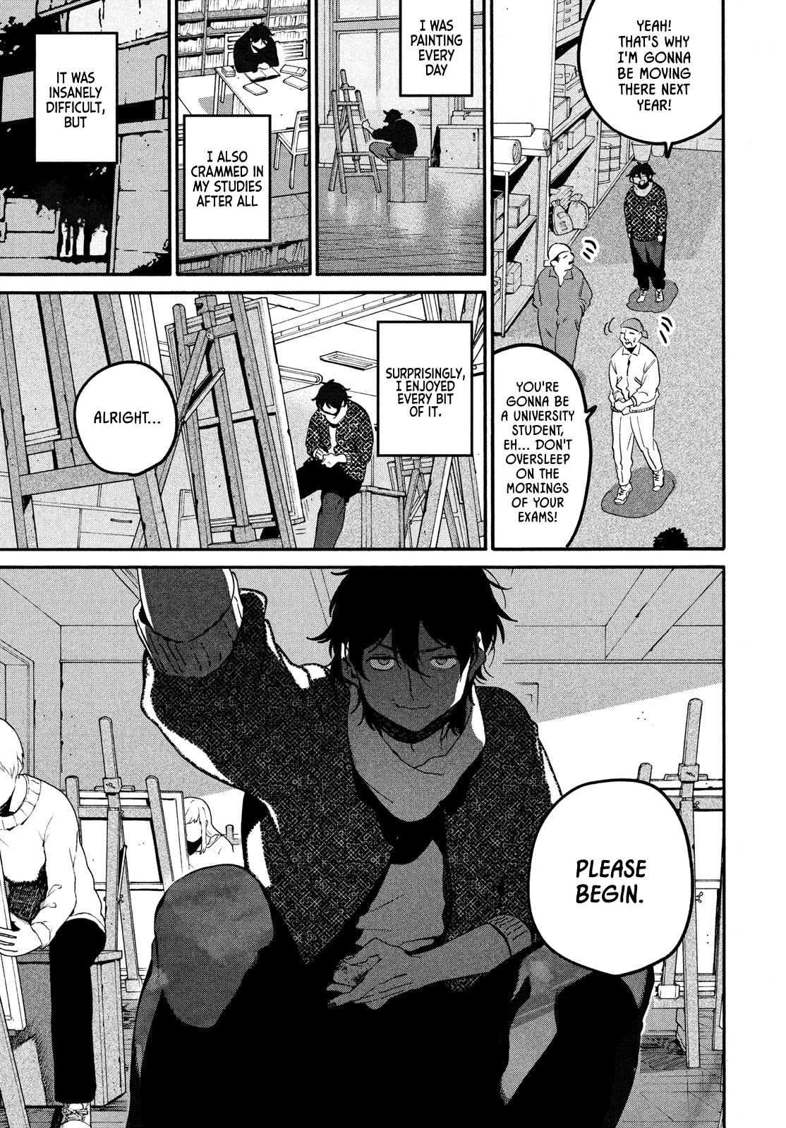 Blue Period. Chapter 59 page 28 - Chapter 59: Summer Vacation pt. 5