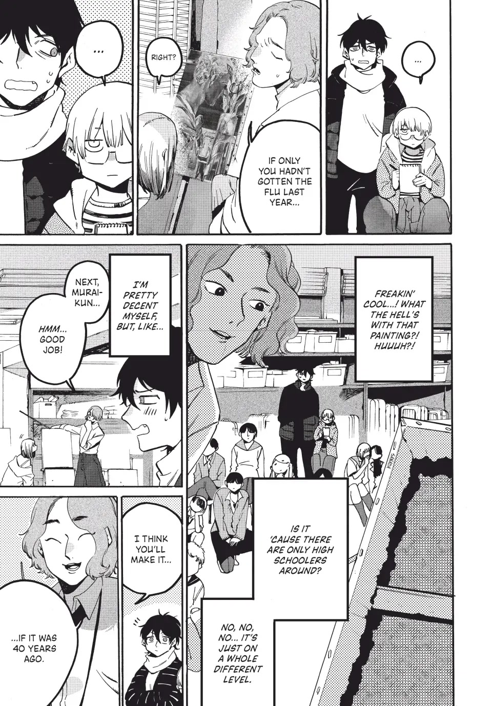 Blue Period. Chapter 60 page 3 - Chapter 60: Summer Break 6