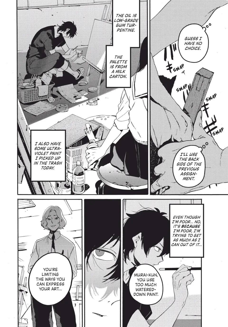 Blue Period. Chapter 60 page 8 - Chapter 60: Summer Break 6