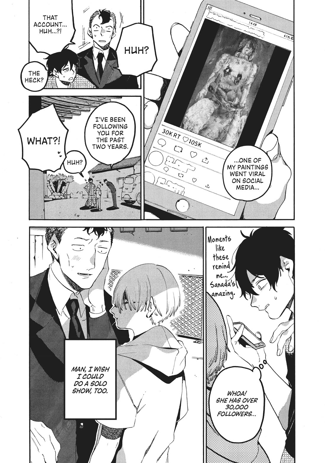 Blue Period. Chapter 61 page 25 - Chapter 61