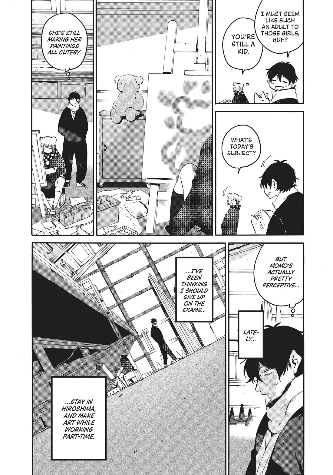 Blue Period. Chapter 61 page 28 - Chapter 61