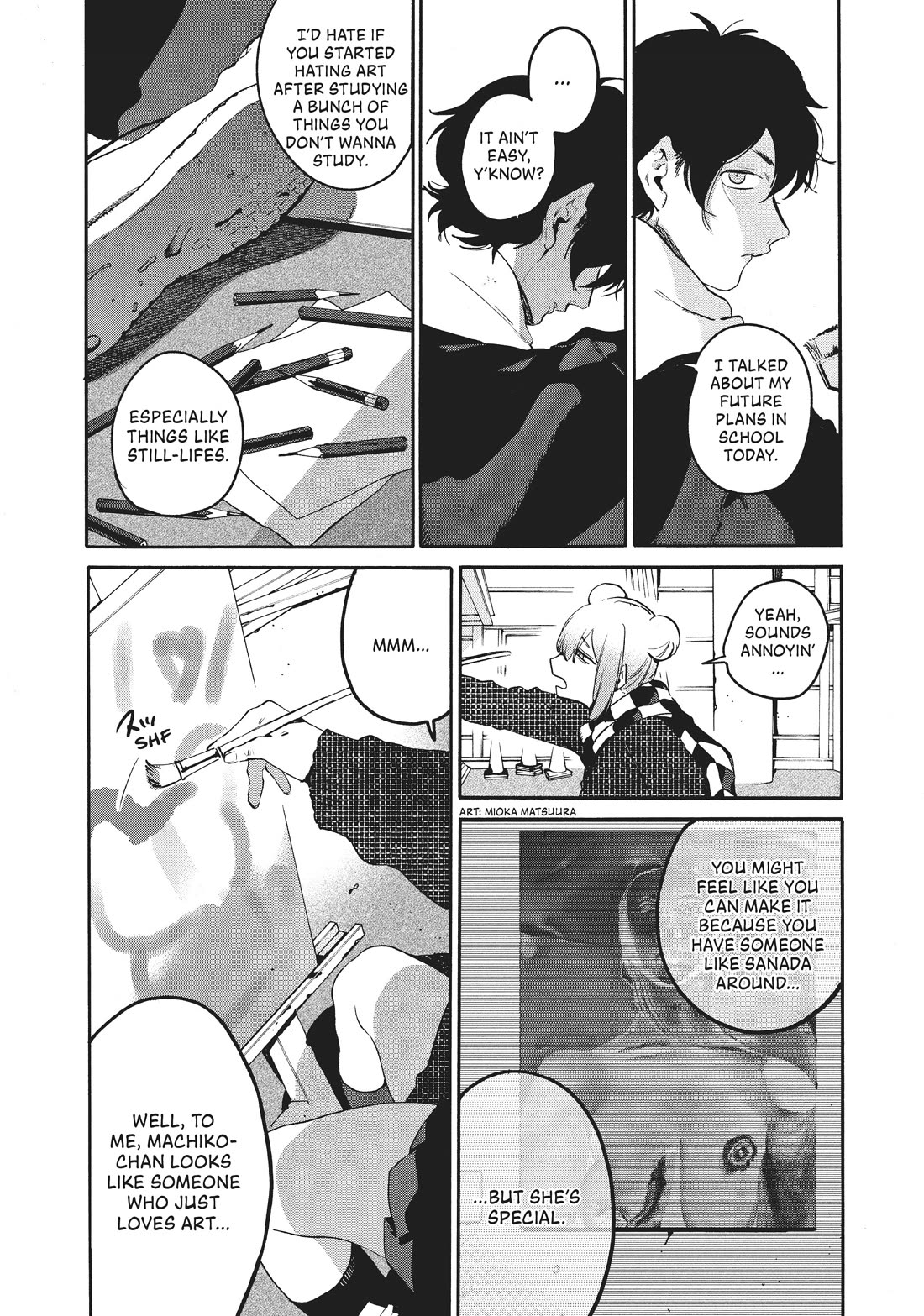 Blue Period. Chapter 61 page 30 - Chapter 61