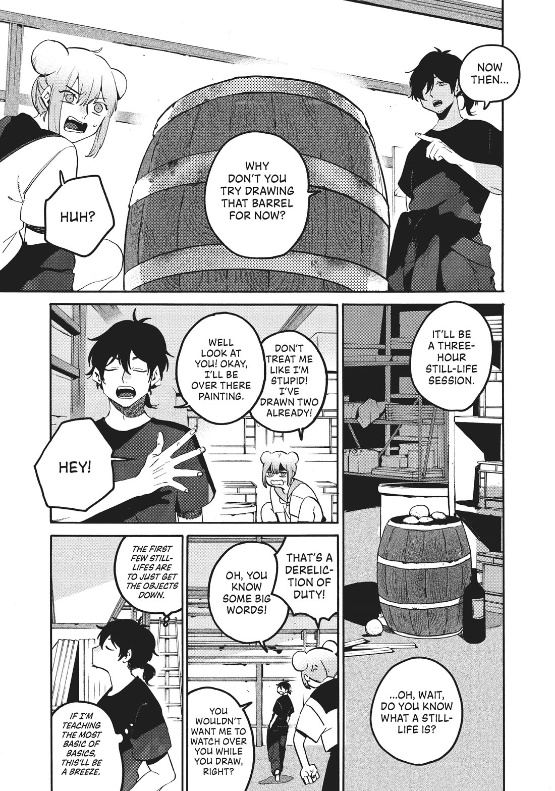 Blue Period. Chapter 61 page 7 - Chapter 61
