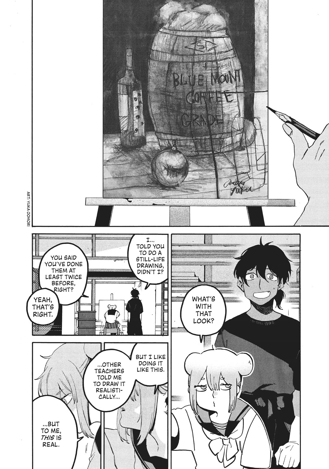 Blue Period. Chapter 61 page 8 - Chapter 61