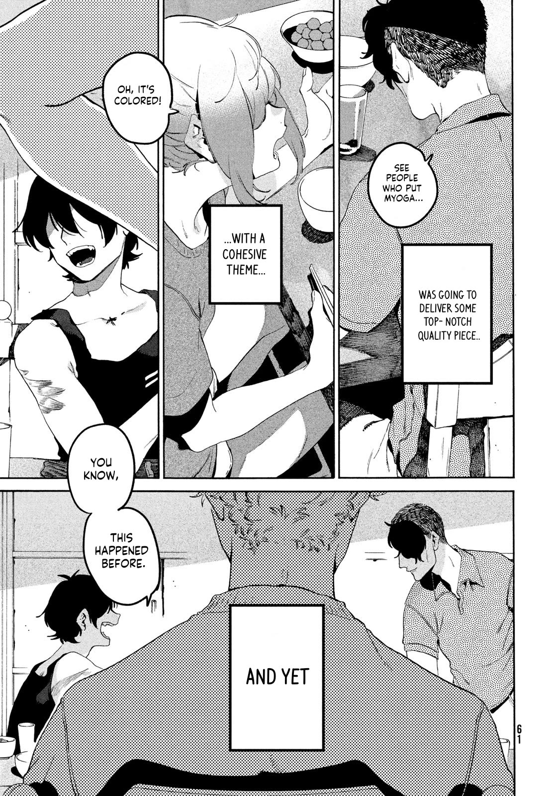 Blue Period. Chapter 63 page 14 - Chapter 63
