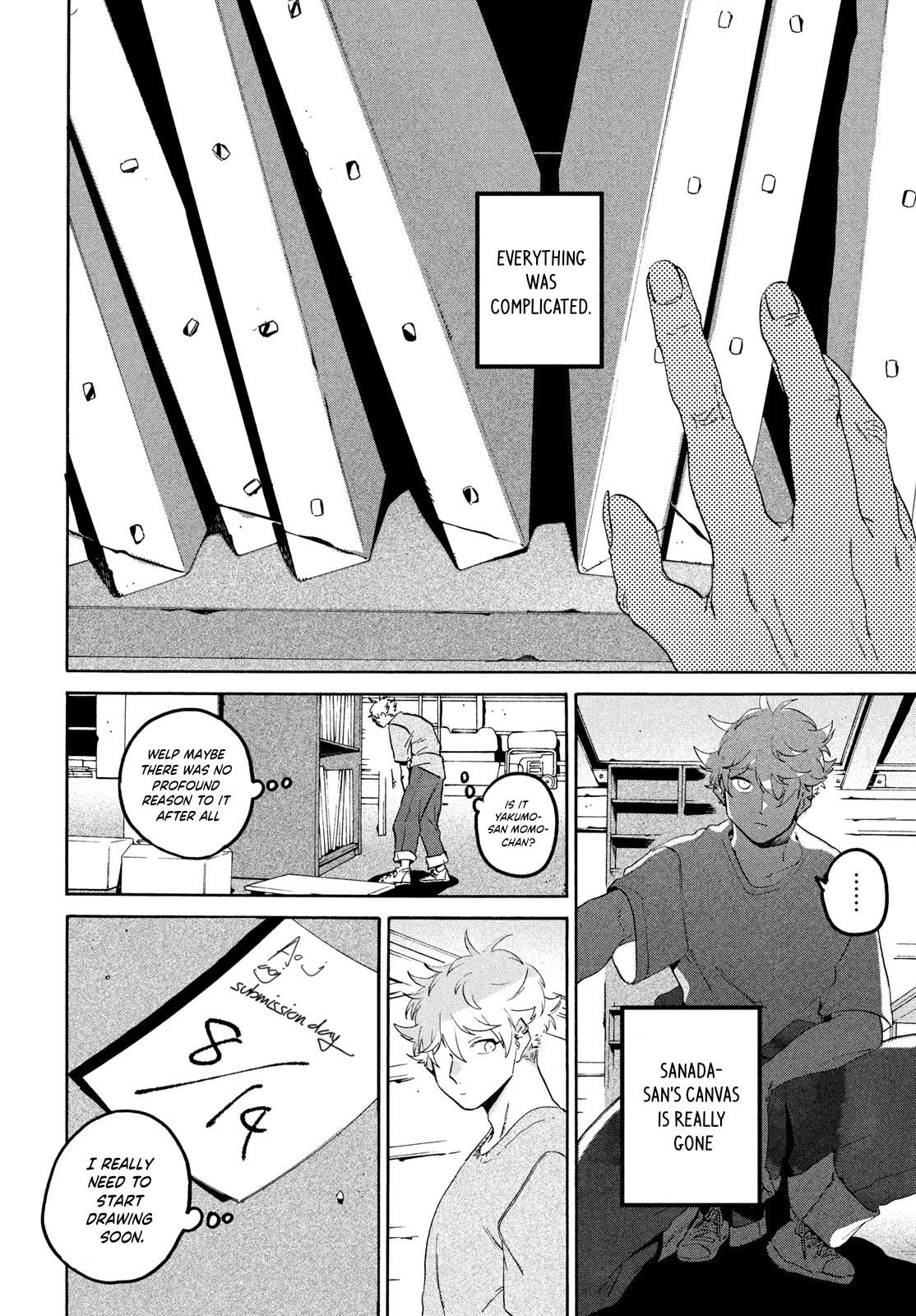 Blue Period. Chapter 63 page 17 - Chapter 63
