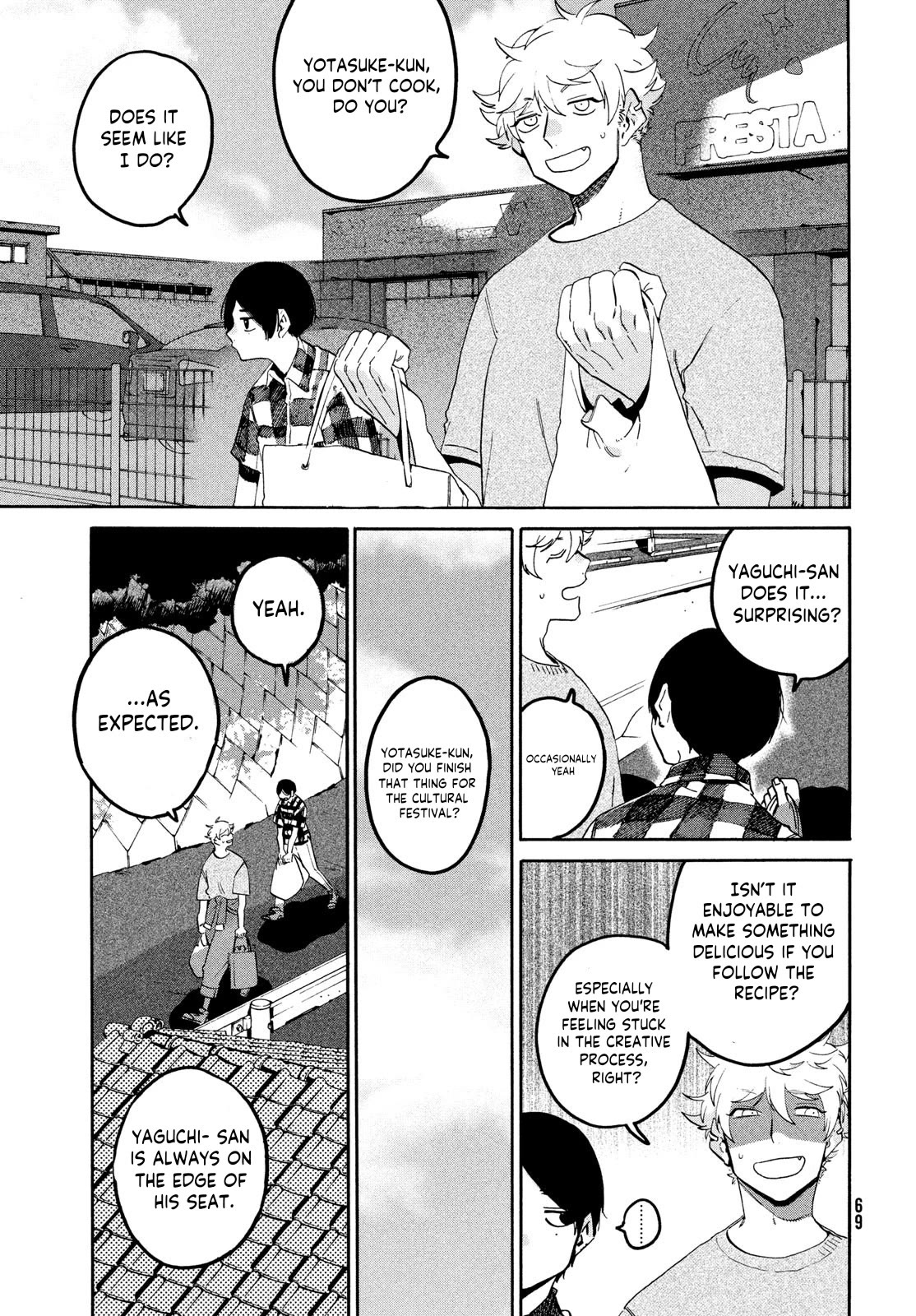 Blue Period. Chapter 63 page 22 - Chapter 63