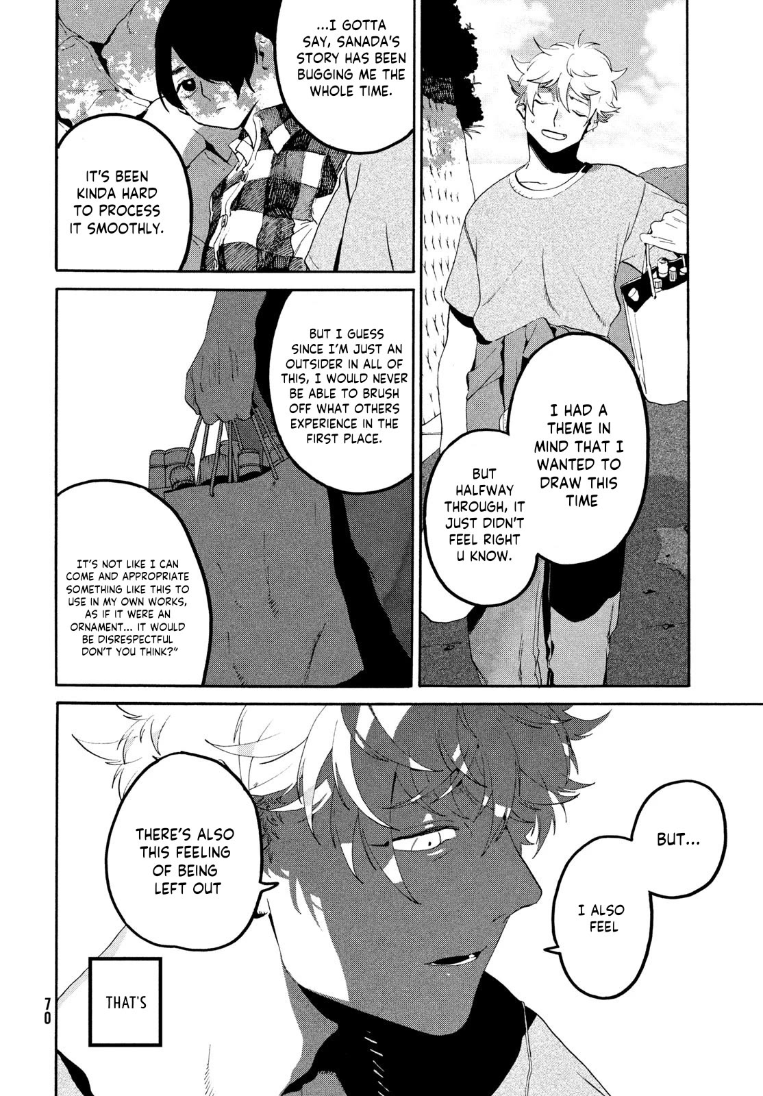 Blue Period. Chapter 63 page 23 - Chapter 63