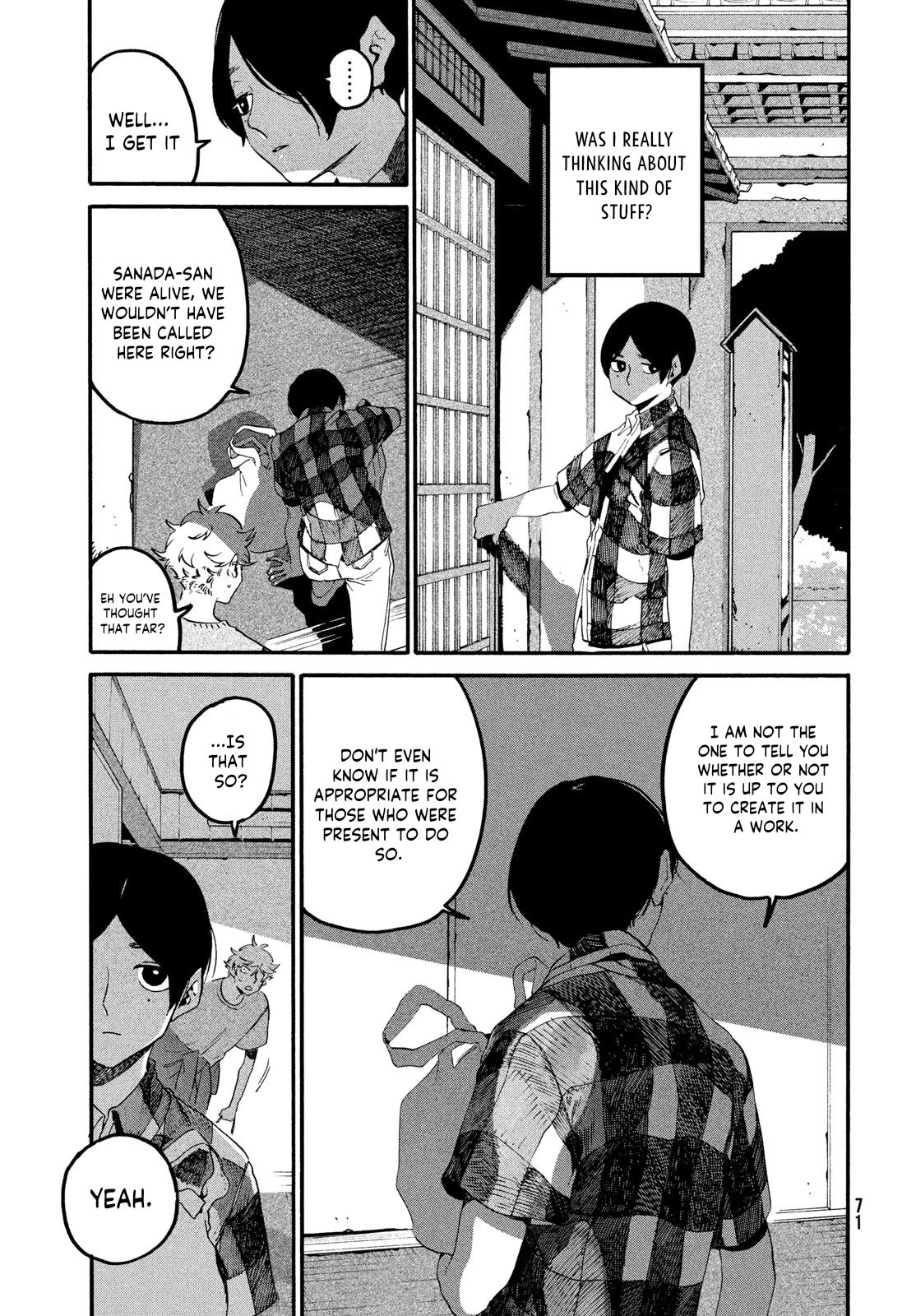Blue Period. Chapter 63 page 24 - Chapter 63
