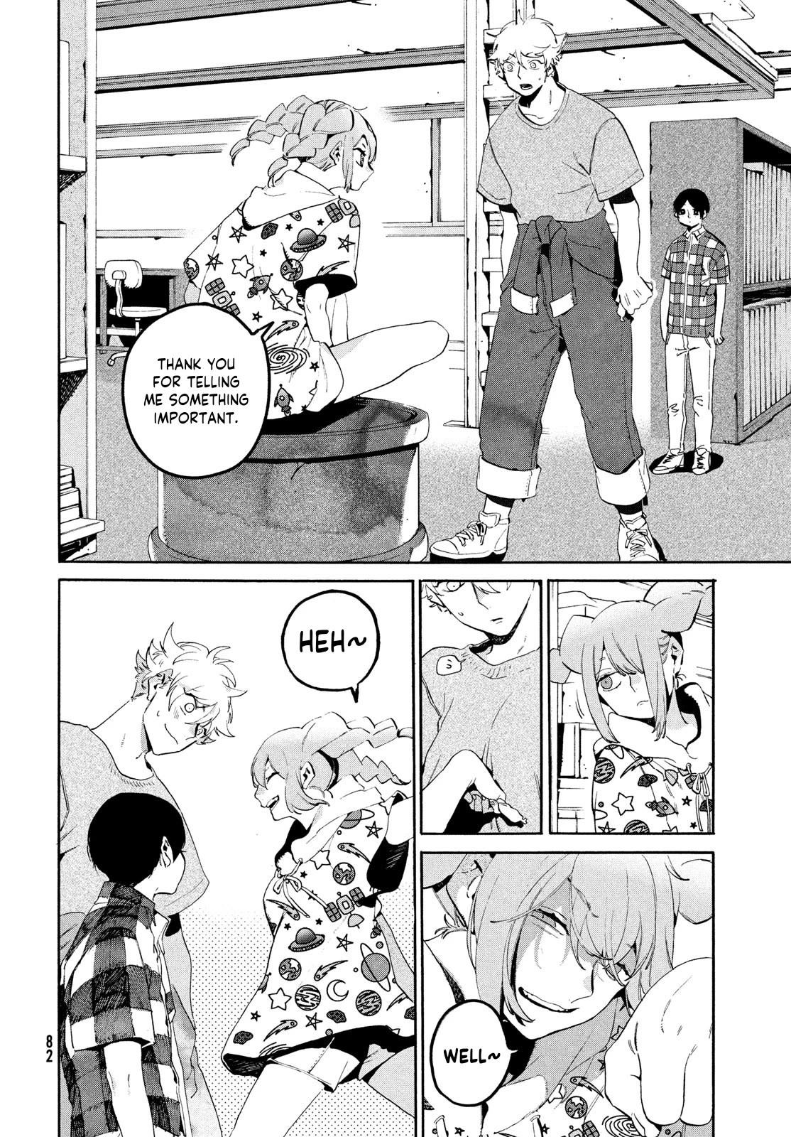 Blue Period. Chapter 63 page 35 - Chapter 63