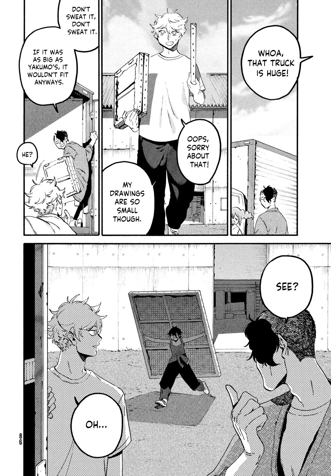 Blue Period. Chapter 63 page 39 - Chapter 63