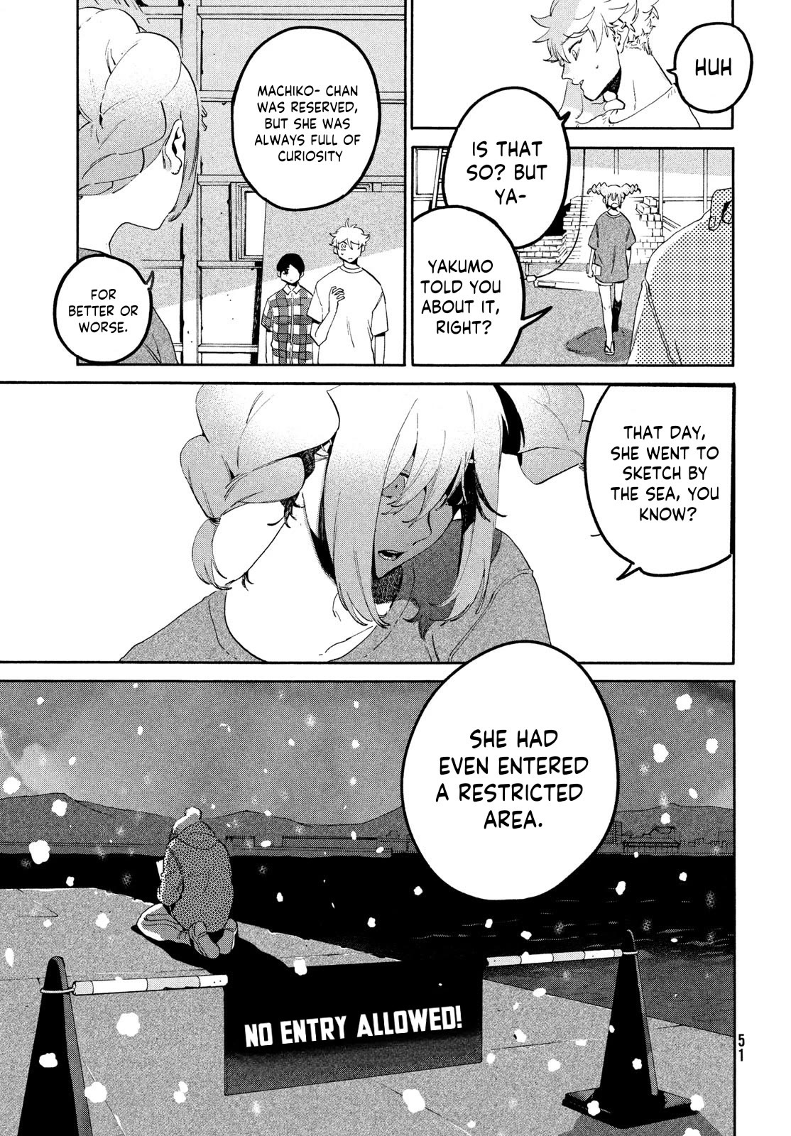 Blue Period. Chapter 63 page 4 - Chapter 63