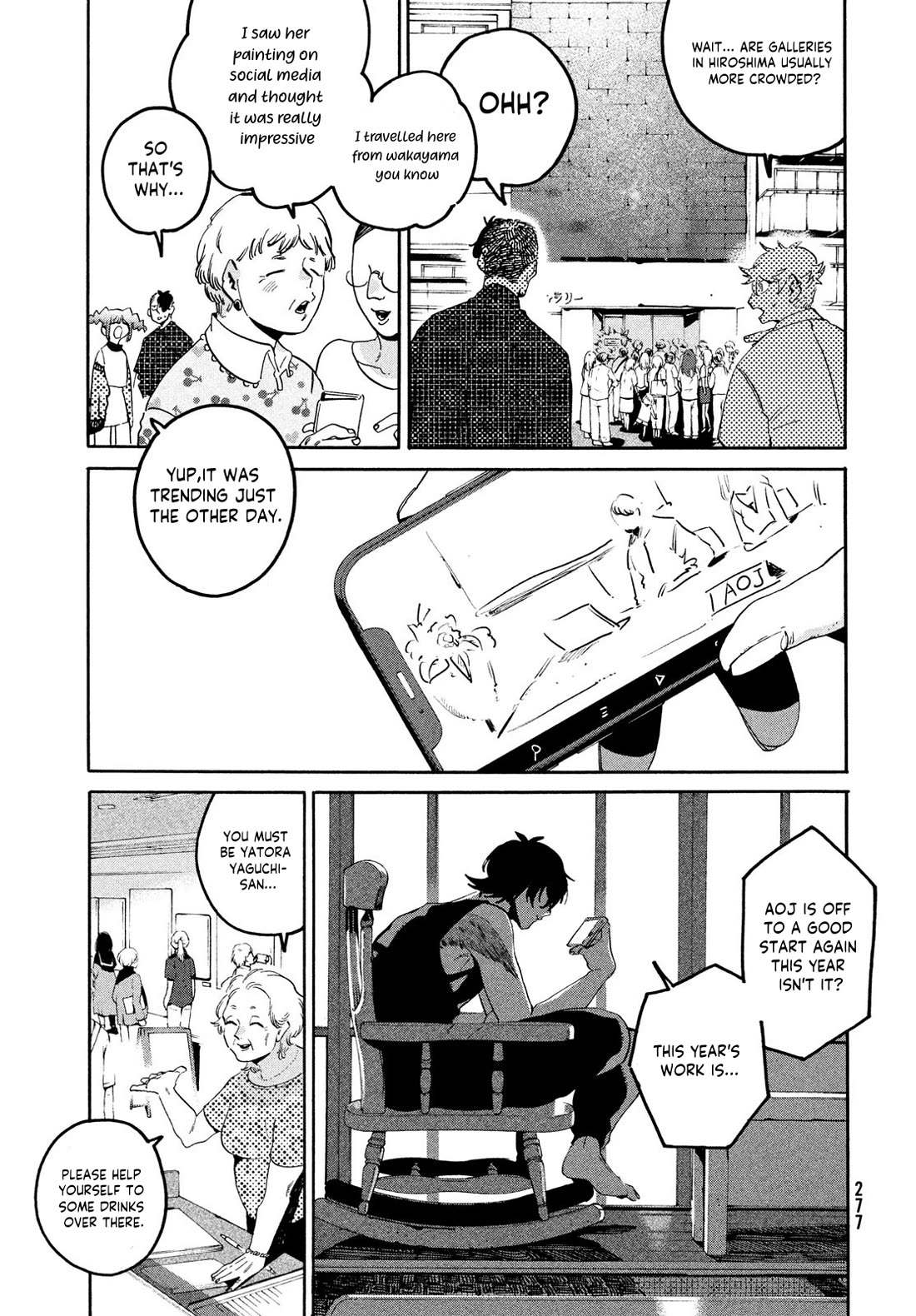 Blue Period. Chapter 64 page 24 - Chapter 64