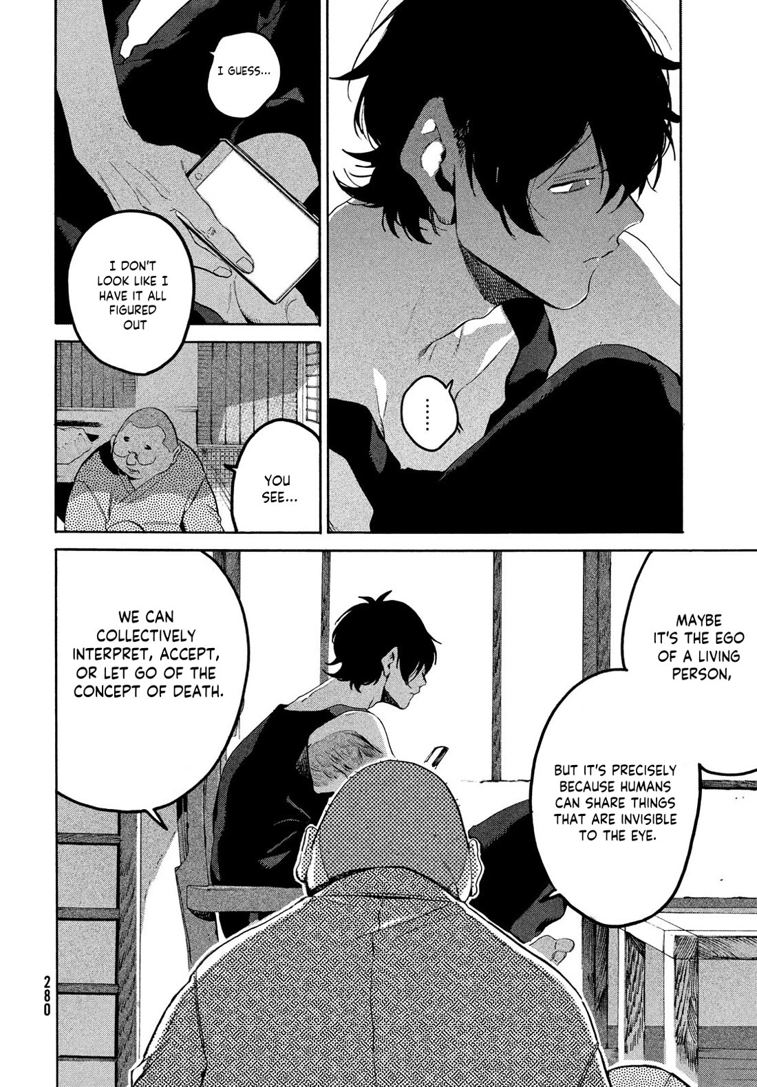 Blue Period. Chapter 64 page 27 - Chapter 64