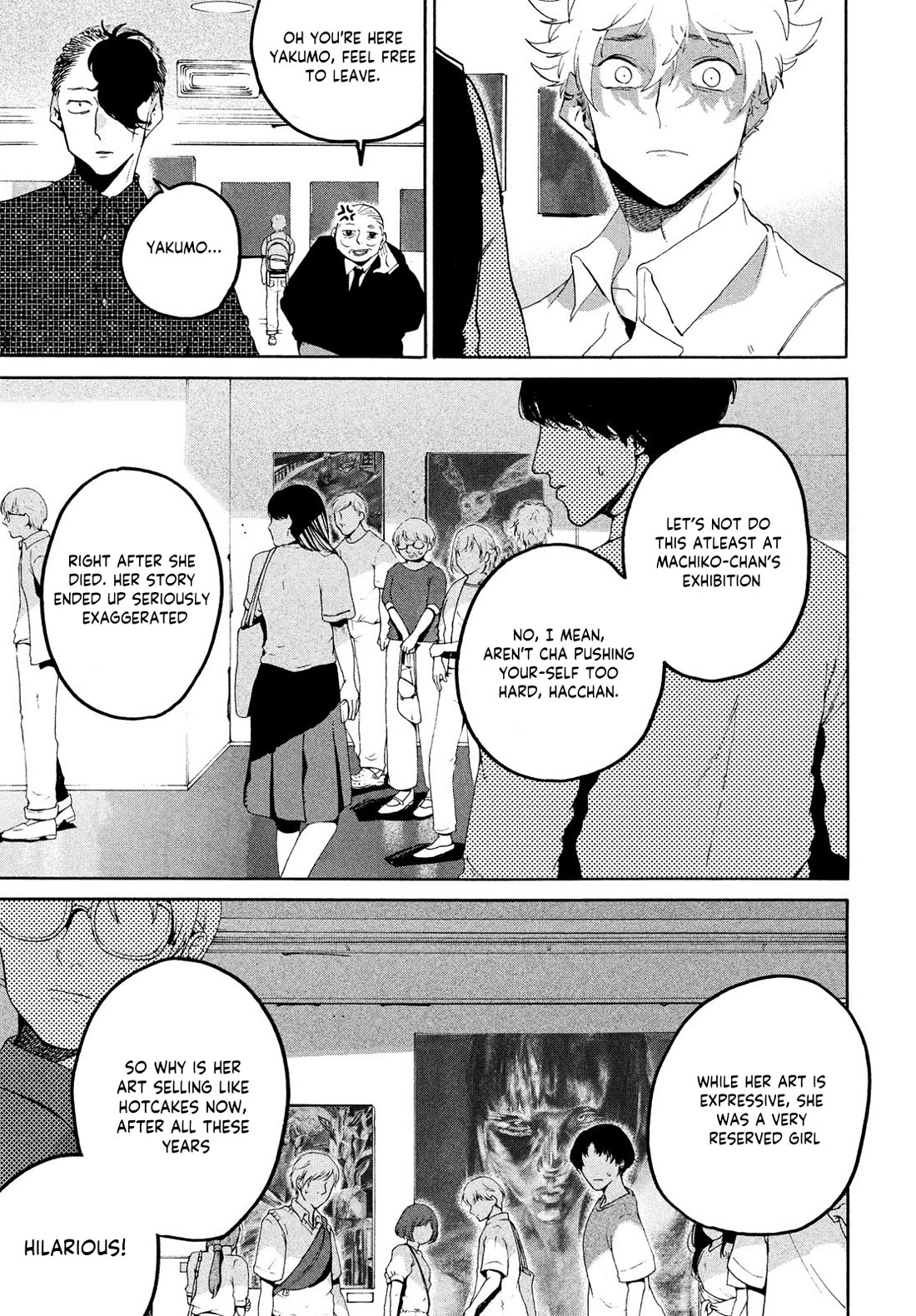 Blue Period. Chapter 64 page 38 - Chapter 64