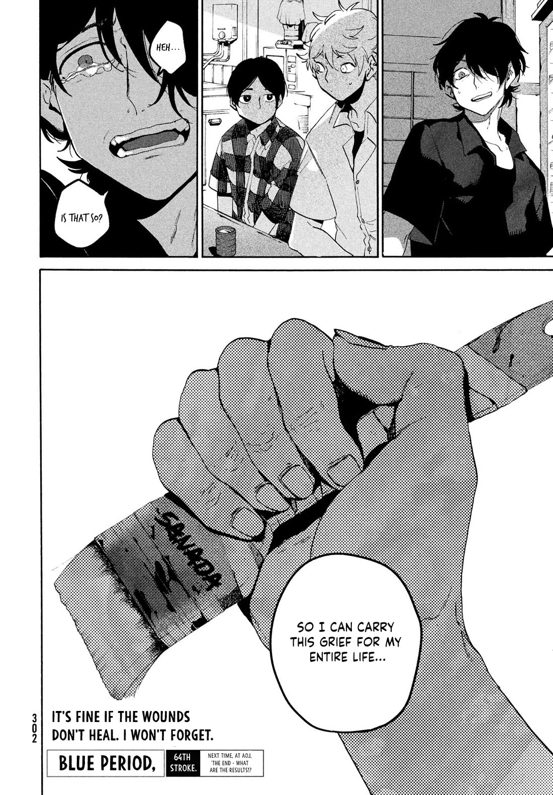 Blue Period. Chapter 64 page 49 - Chapter 64
