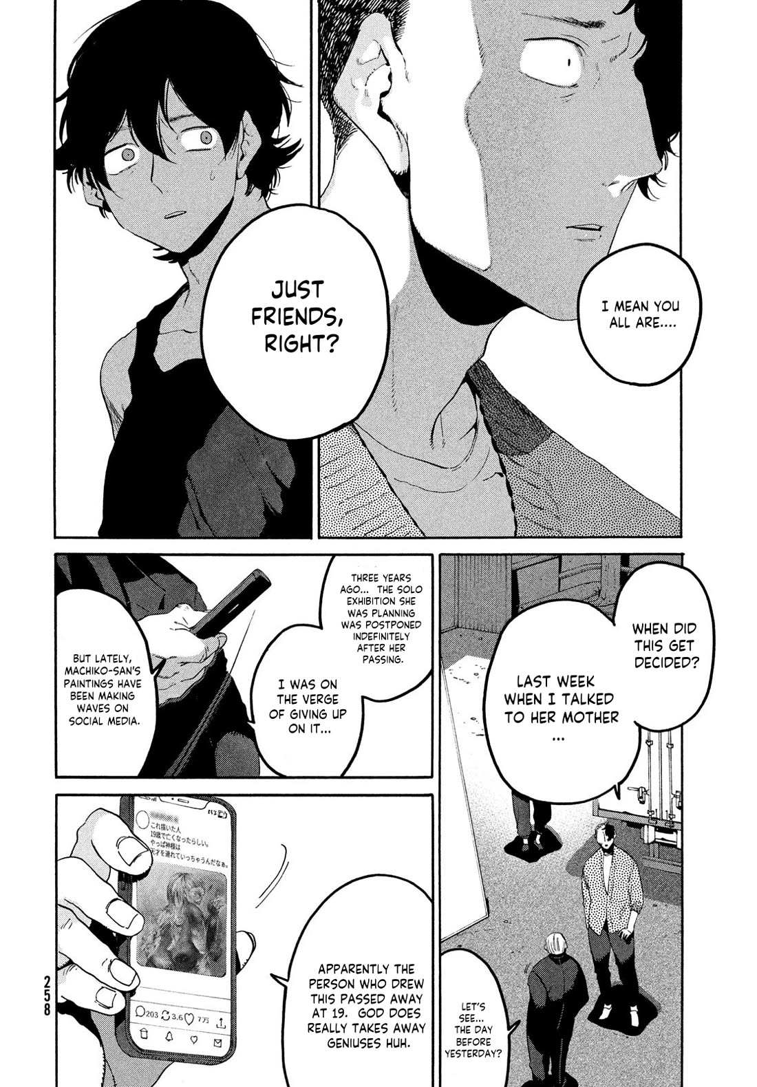 Blue Period. Chapter 64 page 5 - Chapter 64