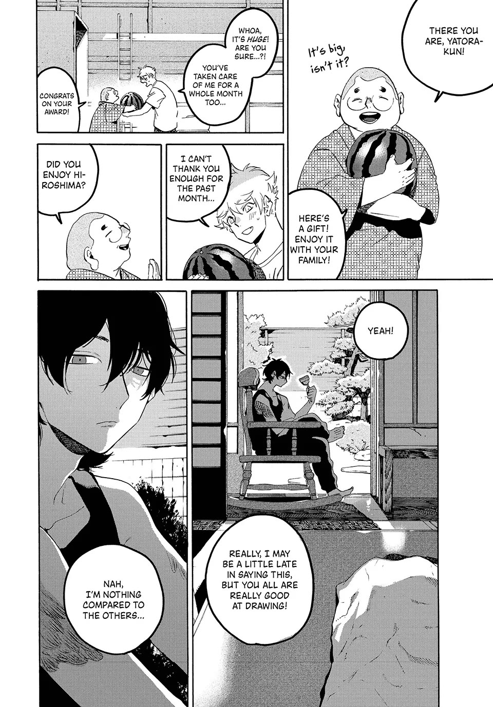 Blue Period. Chapter 65 page 12 - Chapter 65