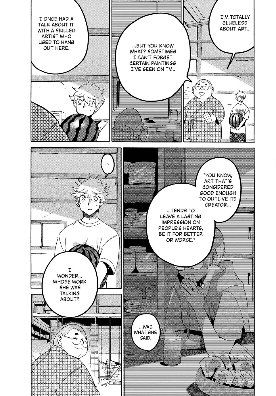 Blue Period. Chapter 65 page 13 - Chapter 65