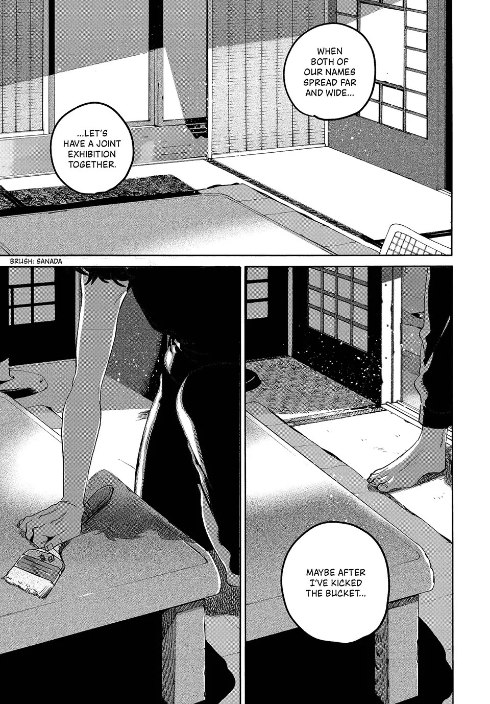 Blue Period. Chapter 65 page 15 - Chapter 65
