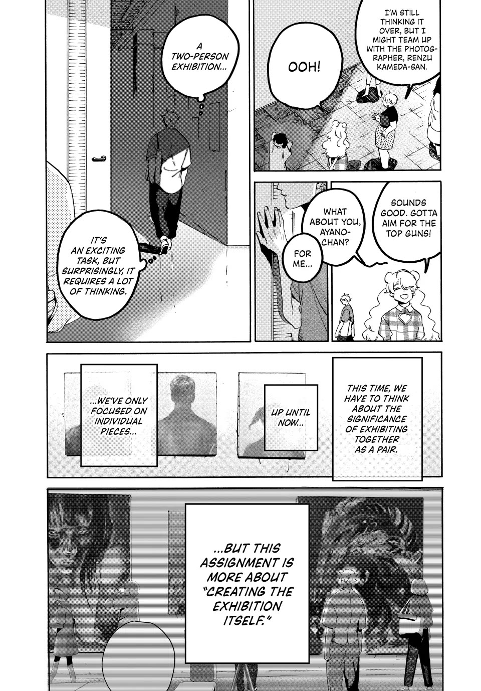 Blue Period. Chapter 67 page 14 - Chapter 67
