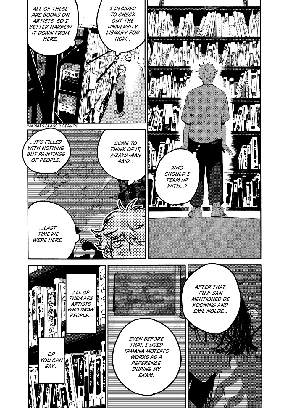 Blue Period. Chapter 67 page 20 - Chapter 67