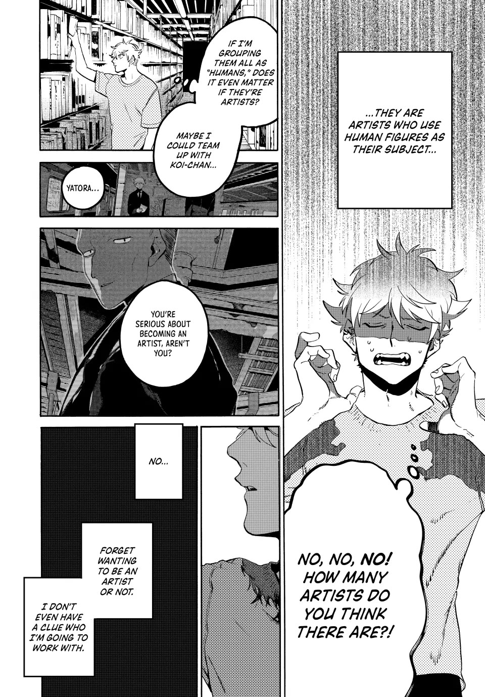 Blue Period. Chapter 67 page 21 - Chapter 67