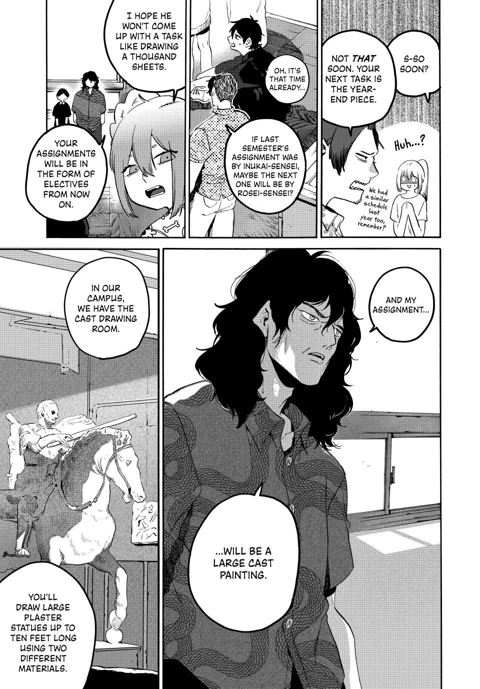 Blue Period. Chapter 67 page 4 - Chapter 67