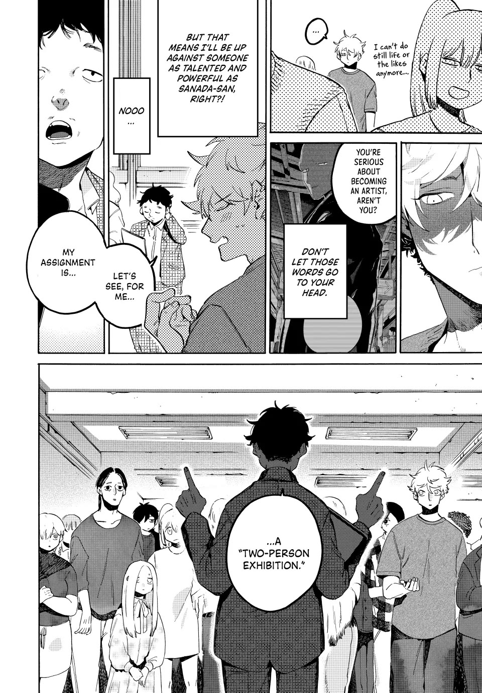 Blue Period. Chapter 67 page 5 - Chapter 67