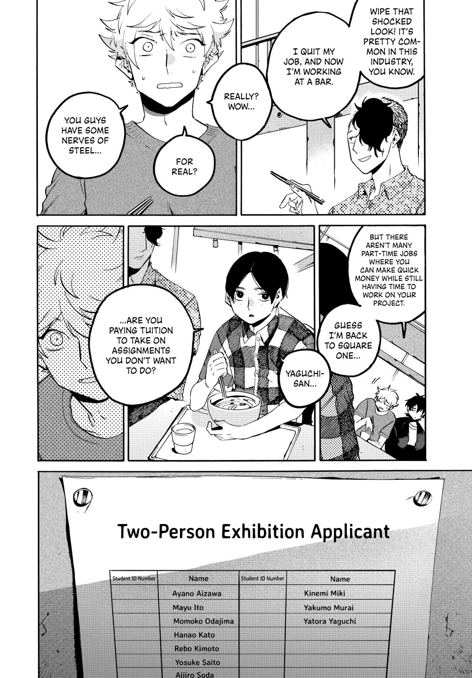 Blue Period. Chapter 67 page 9 - Chapter 67