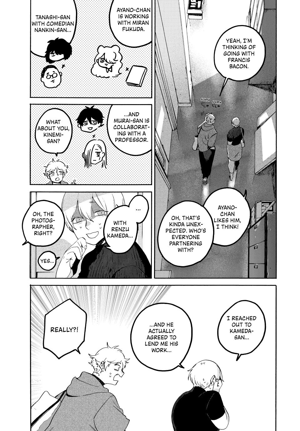 Blue Period. Chapter 68 page 17 - Chapter 68