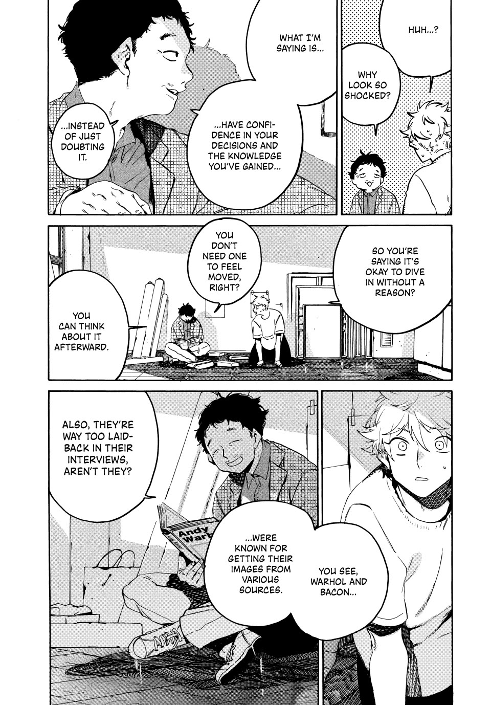Blue Period. Chapter 69 page 25 - Chapter 69