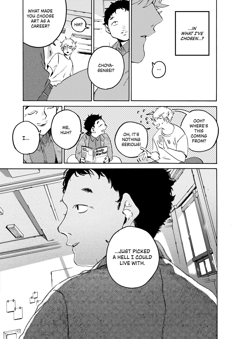 Blue Period. Chapter 69 page 27 - Chapter 69