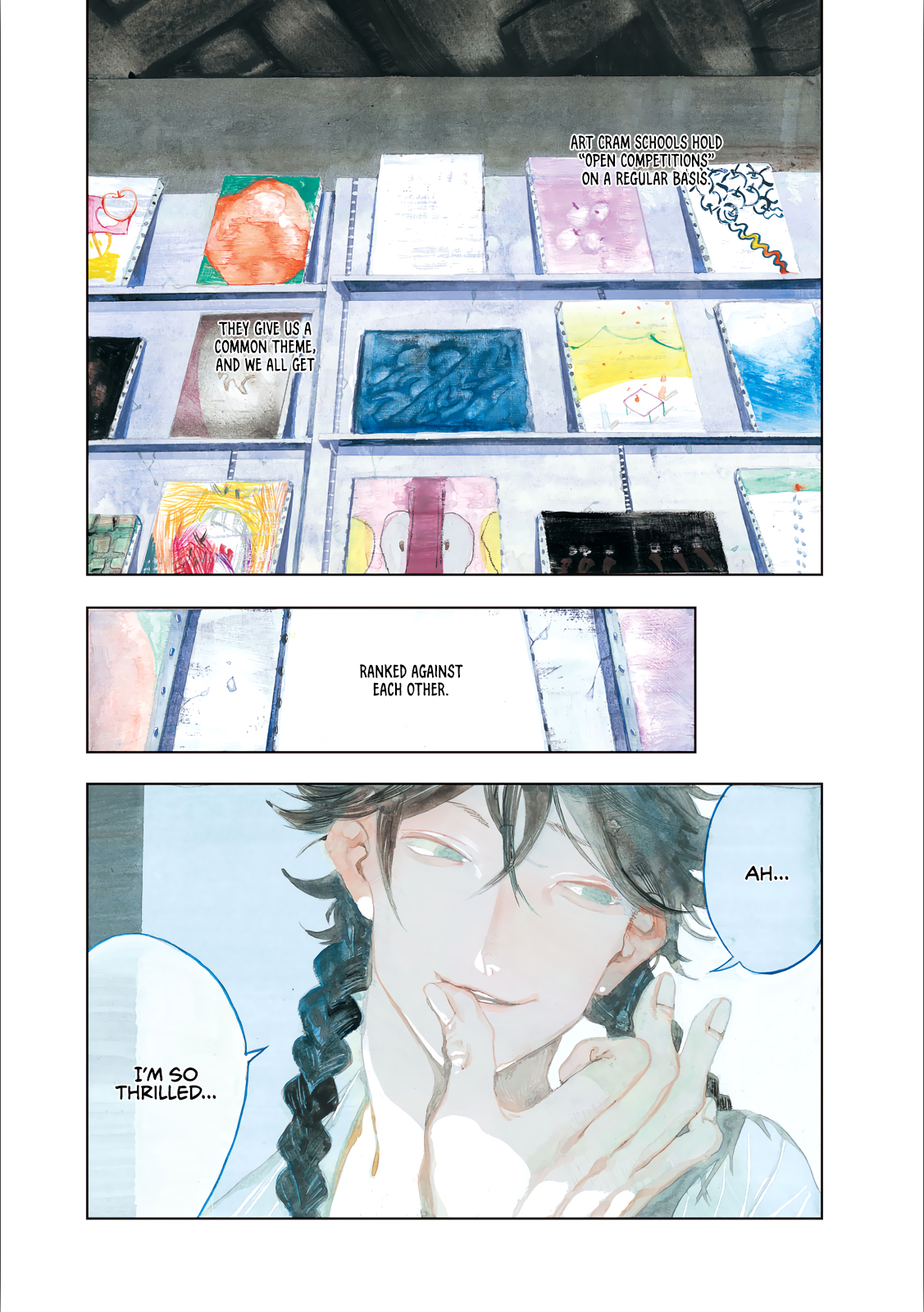 Blue Period. Chapter 7 page 3 - Chapter 7: Where Are We Headed