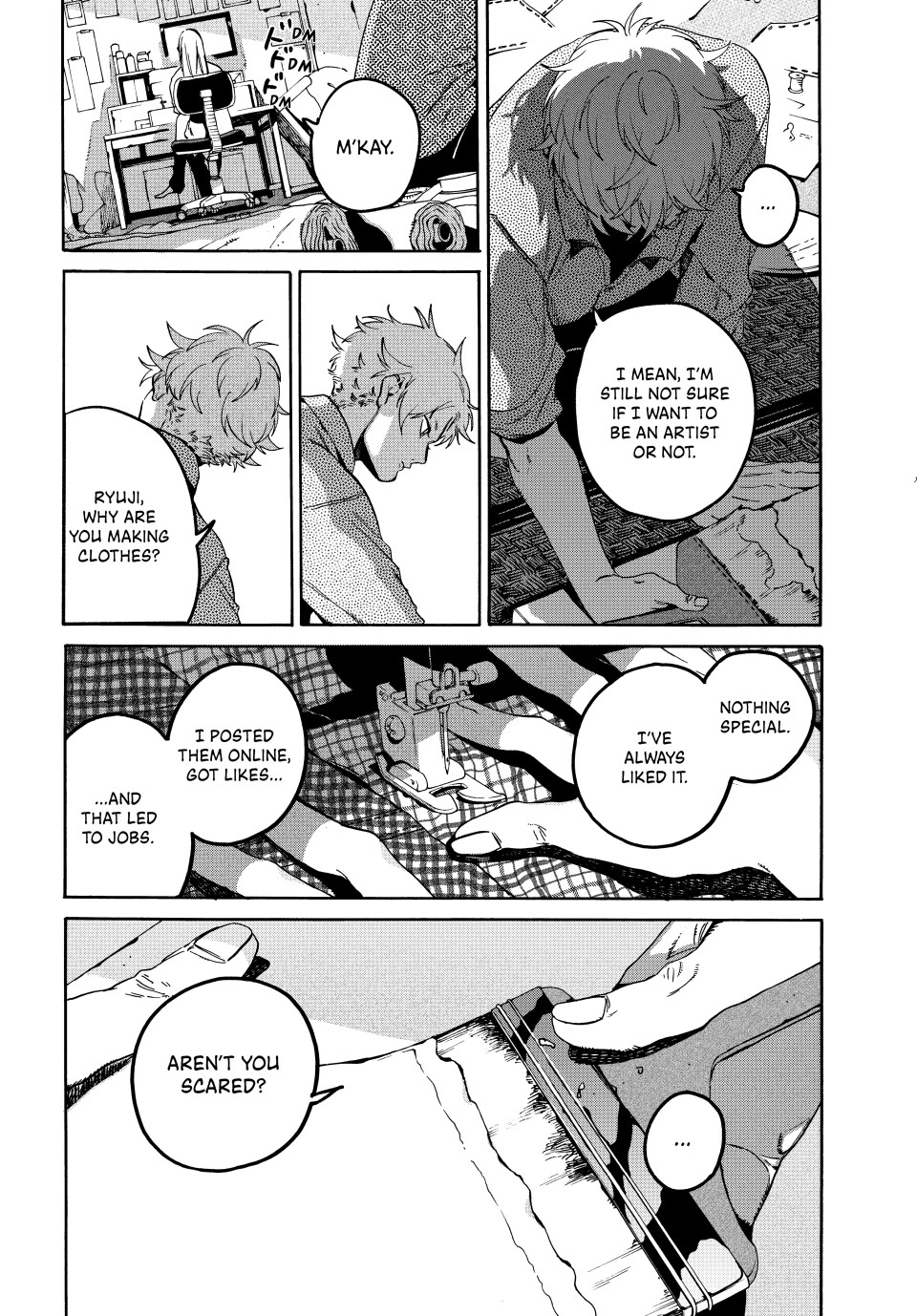 Blue Period. Chapter 70 page 21 - Chapter 70