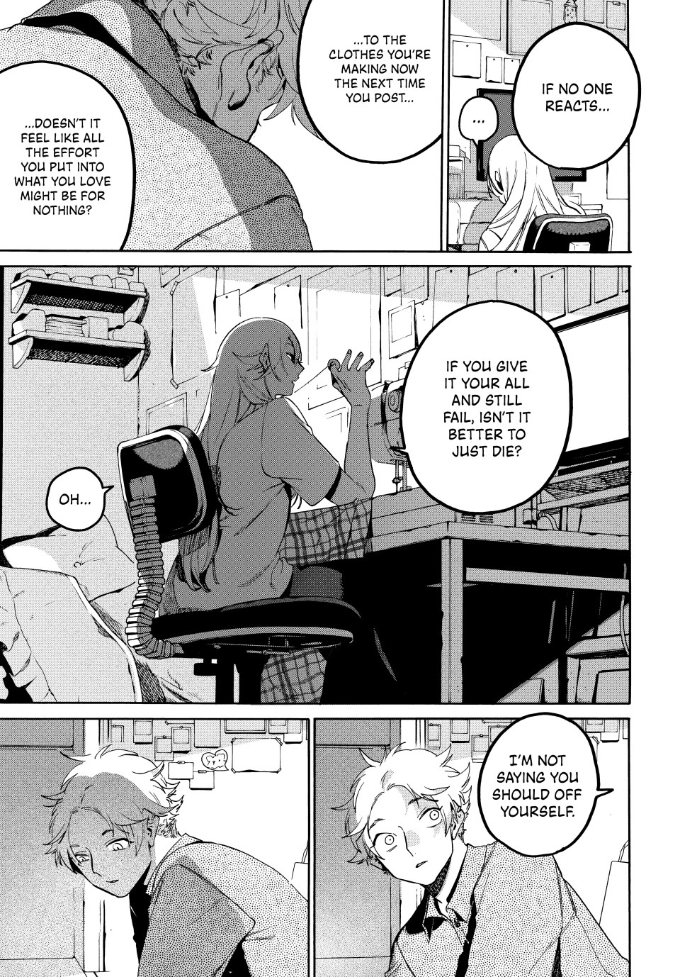 Blue Period. Chapter 70 page 22 - Chapter 70