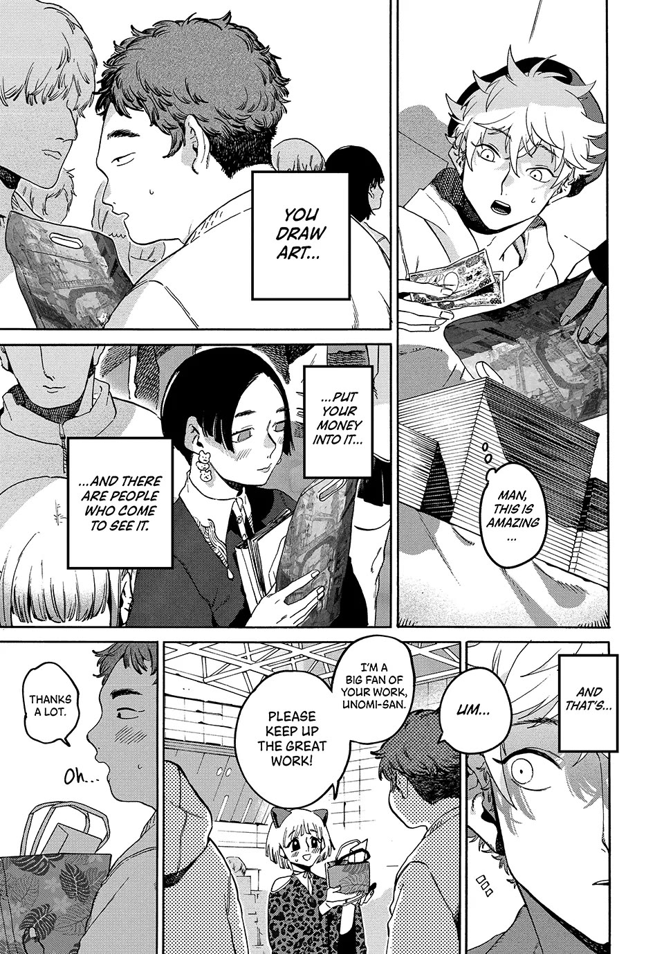 Blue Period. Chapter 72 page 18 - Chapter 72