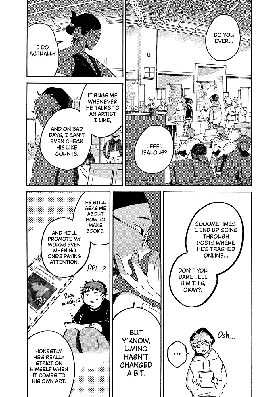 Blue Period. Chapter 72 page 22 - Chapter 72